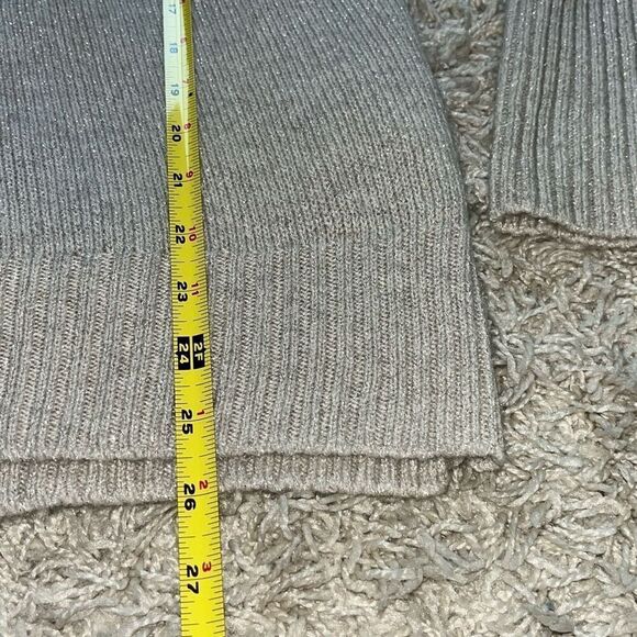 NWT Zadig & Voltaire Alma Bijoux Cashmere Sweater in Mastic Size XS - Picture 7 of 15